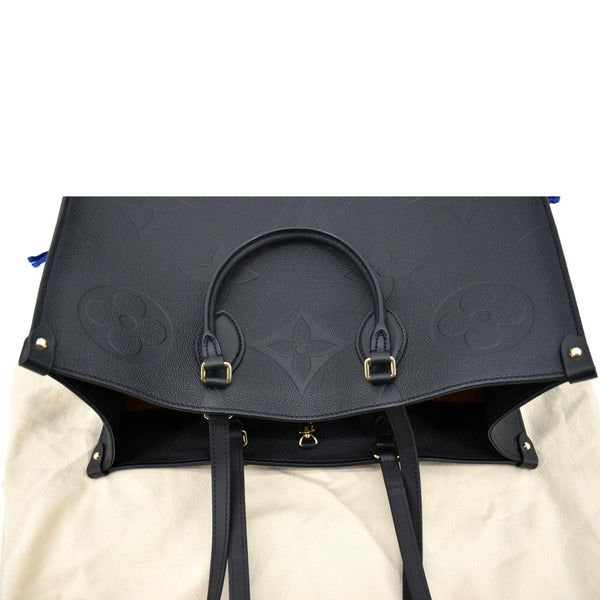 Louis Vuitton Onthego GM Monogram Empreinte Tote Bag - Top