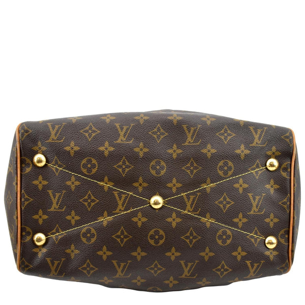 LOUIS VUITTON Tivoli GM Monogram Canvas Shoulder Bag Brown