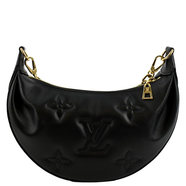 LOUIS VUITTON Over The Moon Calf Leather Shoulder Bag Black