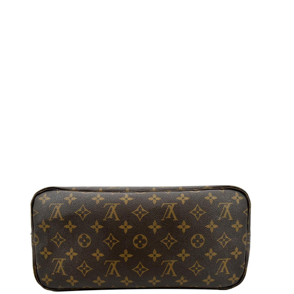 Louis Vuitton Neverfull MM Monogram Canvas Tote Bag - Bottom