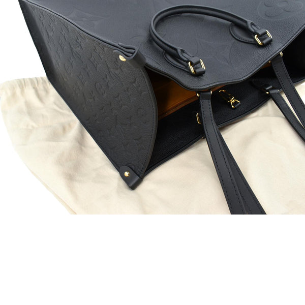 Louis Vuitton Onthego GM Monogram Empreinte Tote Bag - Right Side