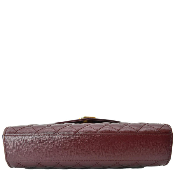 Yves Saint LAURENT Medium Envelope Leather Chain Shoulder Bag-DDH