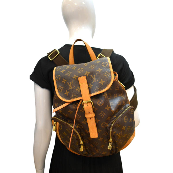 Louis Vuitton Sac A Dos Bosphore Monogram Backpack Bag - Full View