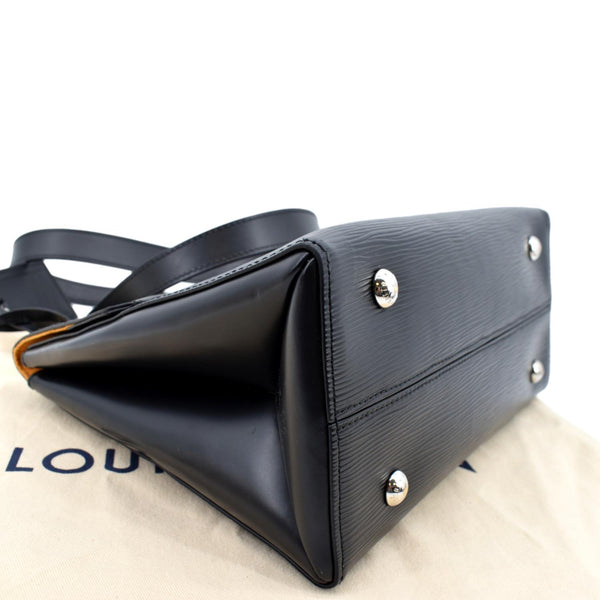 LOUIS VUITTON Grenelle PM Epi Leather Shoulder Bag Black