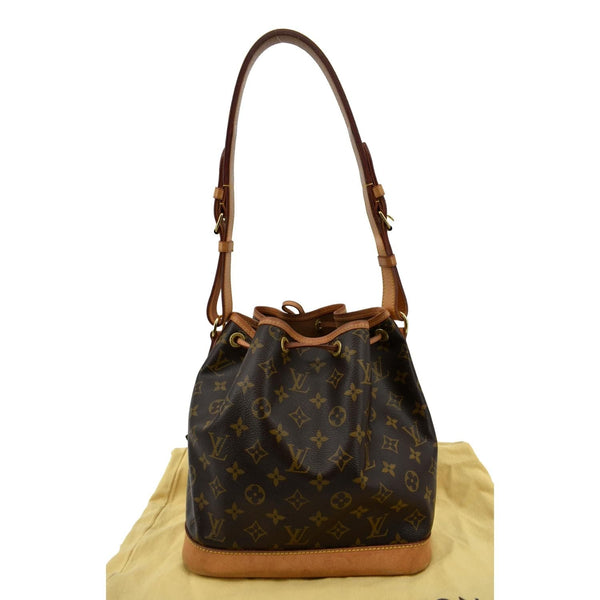 LOUIS VUITTON Neonoe MM Monogram Canvas Shoulder Bag Brown