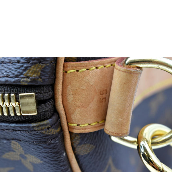 LOUIS VUITTON Keepall 55 Monogram Canvas Travel Bag Brown