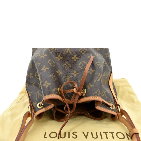 LOUIS VUITTON Neonoe MM Monogram Canvas Shoulder Bag Brown