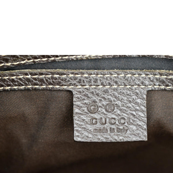 GUCCI Crystal Coated GG Canvas Boston Bag Beige 265697