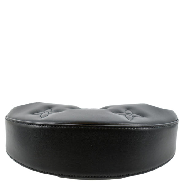 LOUIS VUITTON Over The Moon Calf Leather Shoulder Bag Black