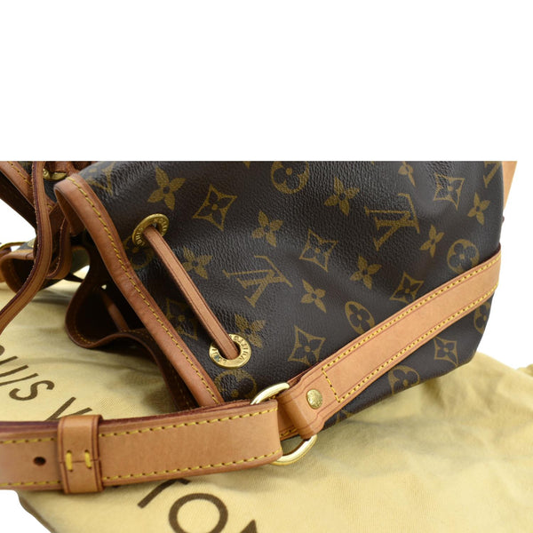 LOUIS VUITTON Neonoe MM Monogram Canvas Shoulder Bag Brown