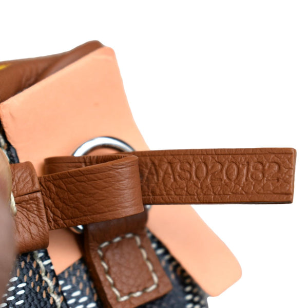 GOYARD Saint Louis GM Canvas Tote Shoulder Bag Tan