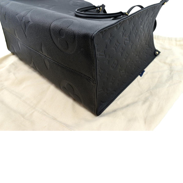 Louis Vuitton Onthego GM Monogram Empreinte Tote Bag - Bottom Right