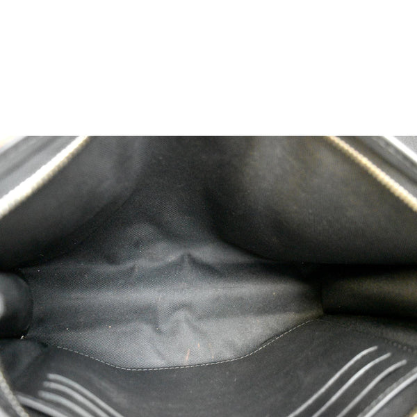 LOUIS VUITTON Voyage MM Monogram Eclipse Pochette Bag Black