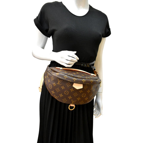 LOUIS VUITTON Monogram Canvas Bumbag Bag Brown