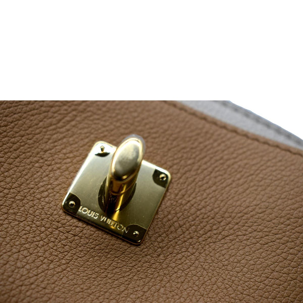 Louis Vuitton Lockme Tender Grained Calfskin Leather Bag -Button