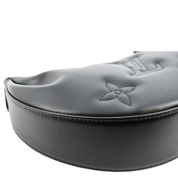 LOUIS VUITTON Over The Moon Calf Leather Shoulder Bag Black