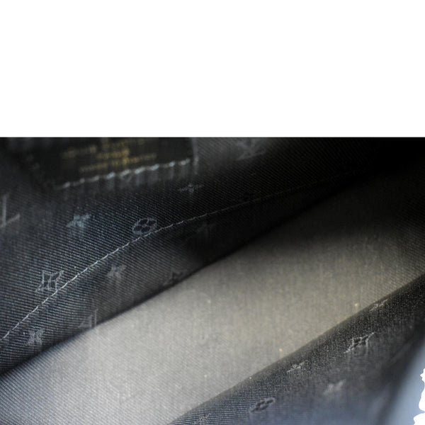 LOUIS VUITTON Over The Moon Calf Leather Shoulder Bag Black