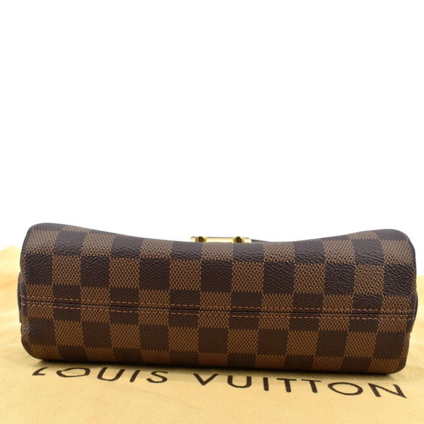 LOUIS VUITTON Croisette Damier Ebene Crossbody Bag Brown