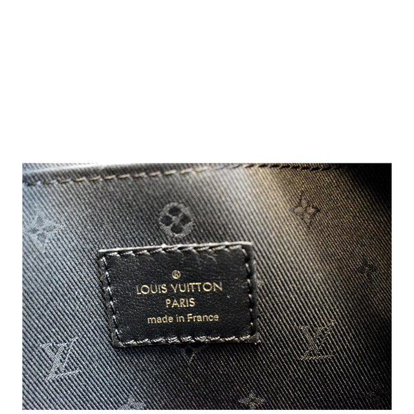 LOUIS VUITTON Over The Moon Calf Leather Shoulder Bag Black