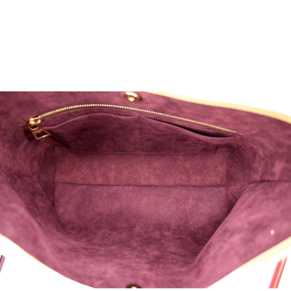 LOUIS VUITTON Carryall PM Monogram Canvas Shoulder Bag Brown