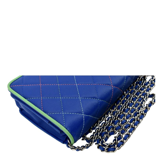 Chanel Wallet On Chain Quilted Leather Crossbody Bag - Top Right