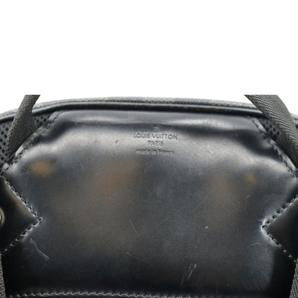 LOUIS VUITTON Michael Damier Graphite Canvas Backpack Bag Black