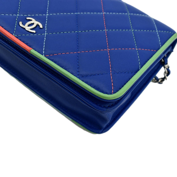 Chanel Wallet On Chain Quilted Leather Crossbody Bag - Bottom Right