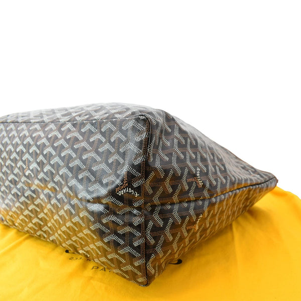 GOYARD Saint Louis GM Canvas Tote Shoulder Bag Tan