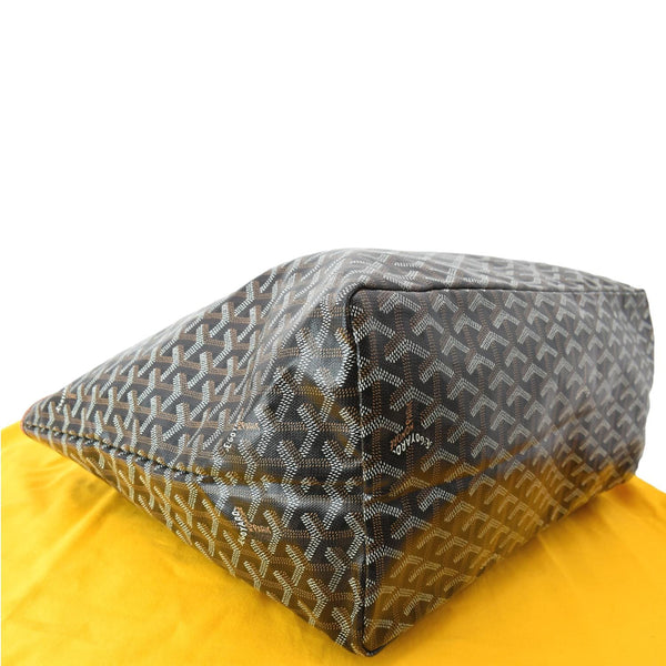 GOYARD Saint Louis GM Canvas Tote Shoulder Bag Tan