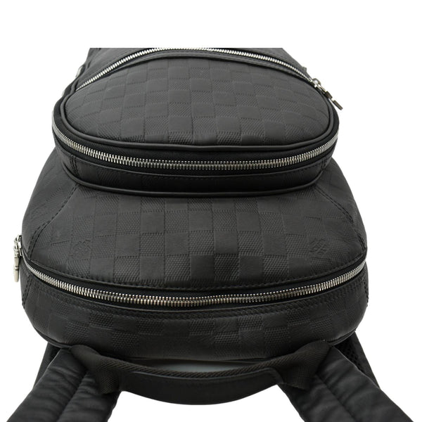 LOUIS VUITTON Michael Damier Infini Leather Backpack Bag Black