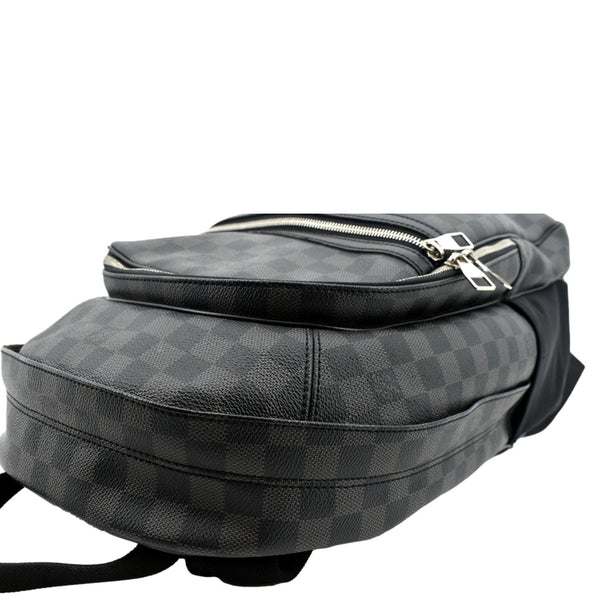 LOUIS VUITTON Michael Damier Graphite Canvas Backpack Bag Black