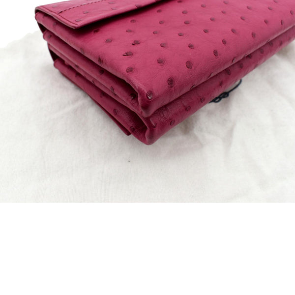 PRADA Leather Chain Shoulder Bag Pink BT0992