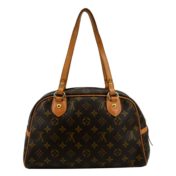 LOUIS VUITTON Montorgueil PM Monogram Canvas Shoulder Bag Brown
