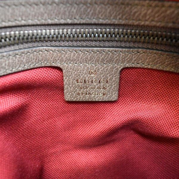 GUCCI Disney Donald Duck GG Supreme Canvas Backpack Beige 552884