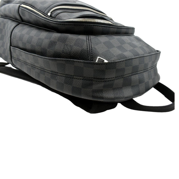 LOUIS VUITTON Michael Damier Graphite Canvas Backpack Bag Black