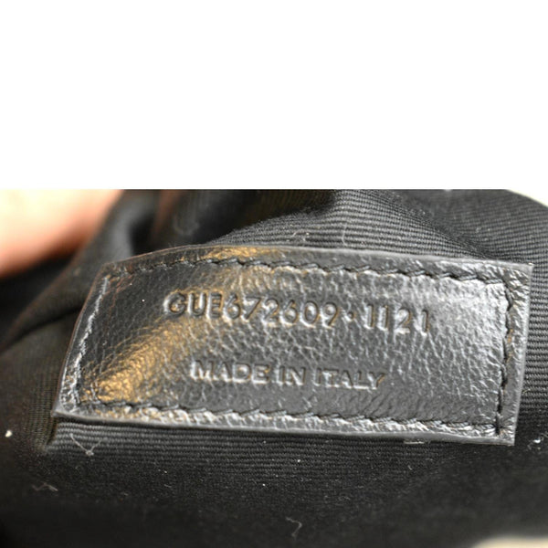 YVES SAINT LAURENT Joe Lambskin Leather Backpack Bag Blanc Vintage