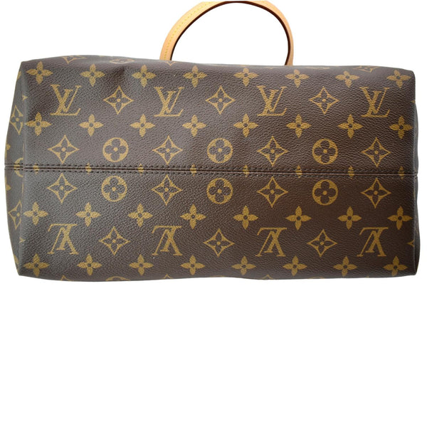 LOUIS VUITTON Iena MM Monogram Canvas Shoulder Bag Brown