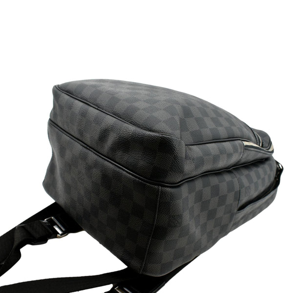 LOUIS VUITTON Michael Damier Graphite Canvas Backpack Bag Black
