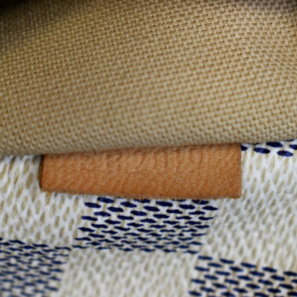 Louis Vuitton Totally GM Damier Azur Shoulder Bag White - Serial Number