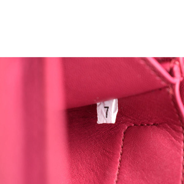 PRADA Leather Chain Shoulder Bag Pink BT0992