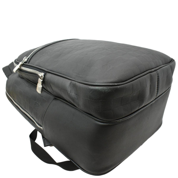 LOUIS VUITTON Michael Damier Infini Leather Backpack Bag Black