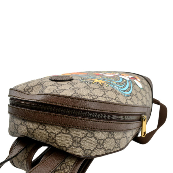GUCCI Disney Donald Duck GG Supreme Canvas Backpack Beige 552884