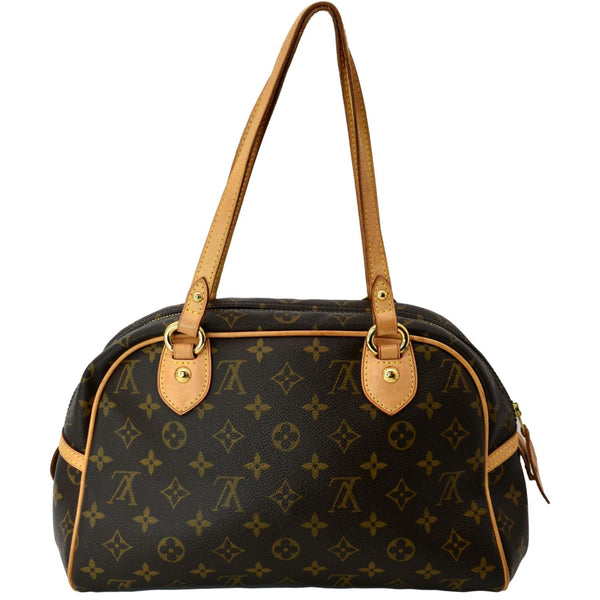 LOUIS VUITTON Montorgueil PM Monogram Canvas Shoulder Bag Brown