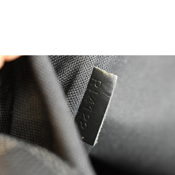 LOUIS VUITTON Michael Damier Graphite Canvas Backpack Bag Black