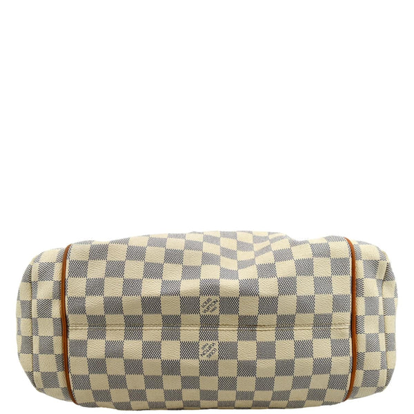 Louis Vuitton Totally GM Damier Azur Shoulder Bag White - Bottom