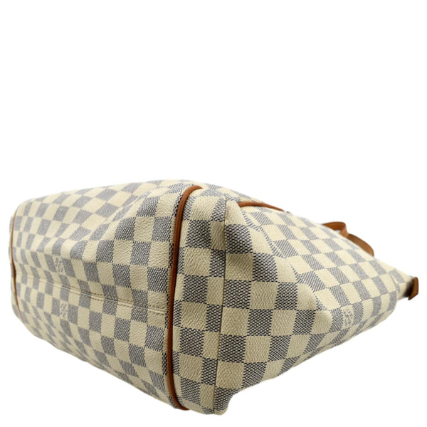 Louis Vuitton Totally GM Damier Azur Shoulder Bag White - Bottom Right