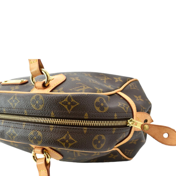 LOUIS VUITTON Montorgueil PM Monogram Canvas Shoulder Bag Brown