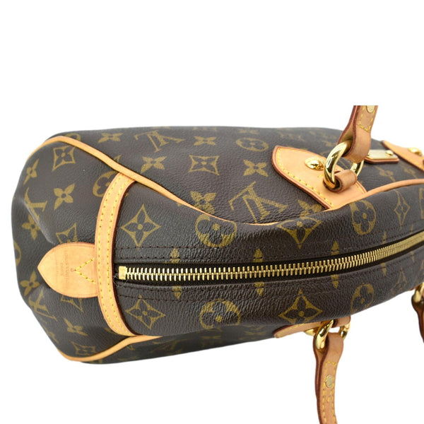 LOUIS VUITTON Montorgueil PM Monogram Canvas Shoulder Bag Brown