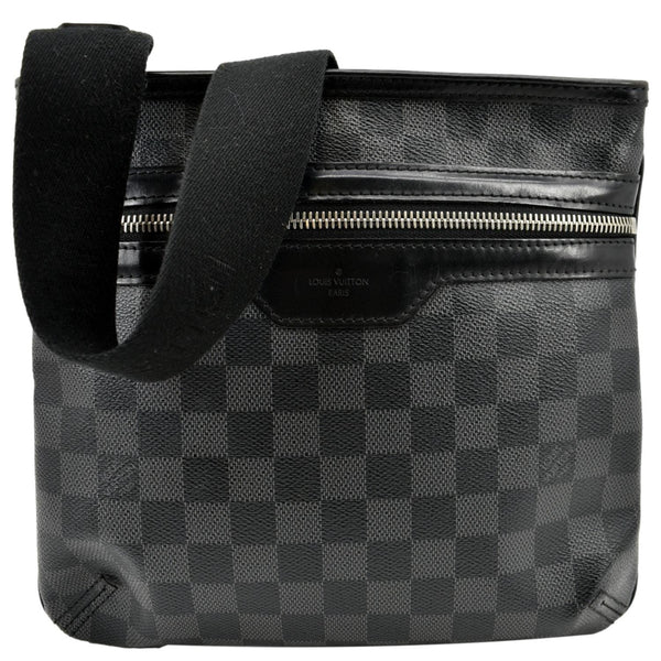 LOUIS VUITTON Bosphore Pochette Damier Graphite Messenger Bag Black