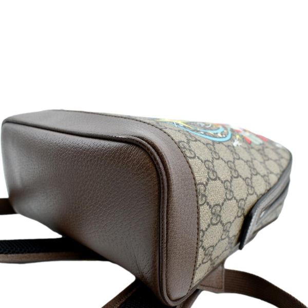 GUCCI Disney Donald Duck GG Supreme Canvas Backpack Beige 552884